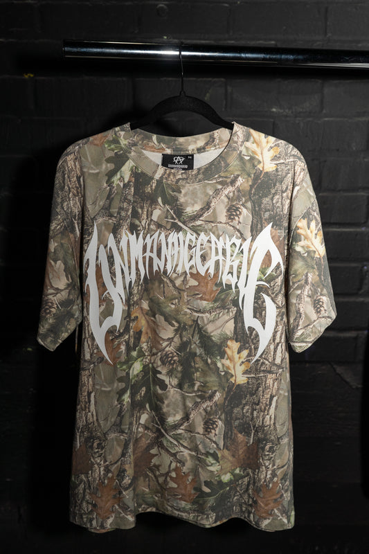 Anarchy T Shirt - Camo/White