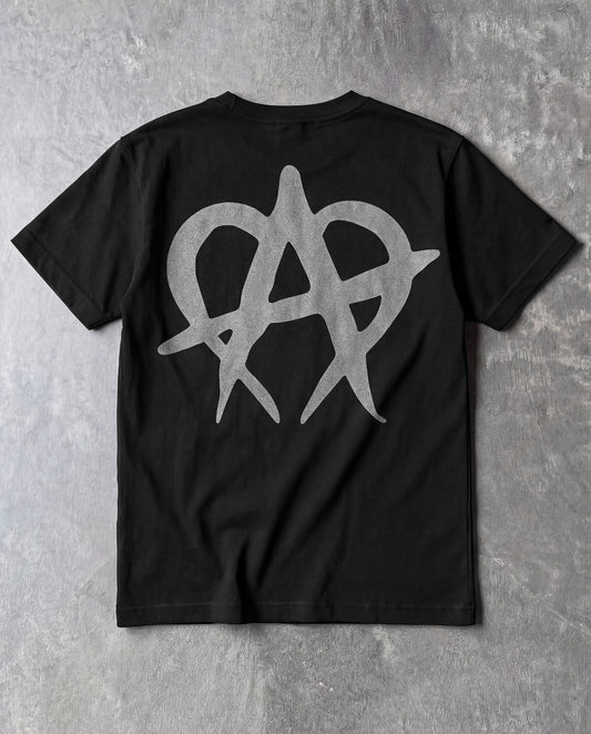 Anarchy T Shirt - Black/3M