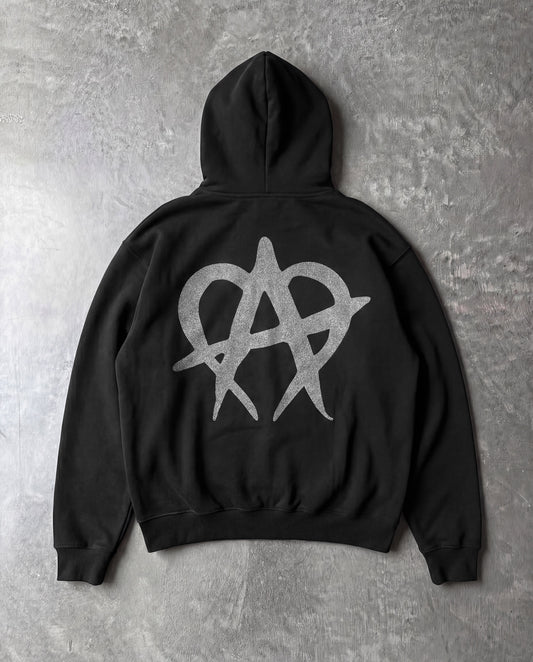 Anarchy Hoodie - Black/3M