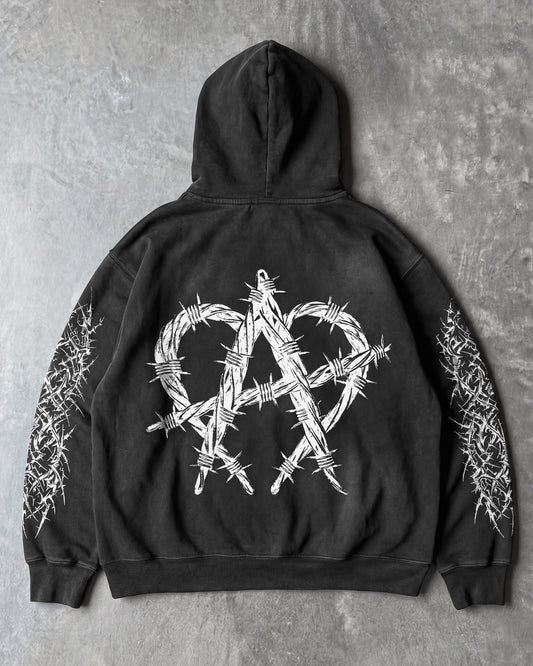 Trespasser Hoodie - Smoked Grey