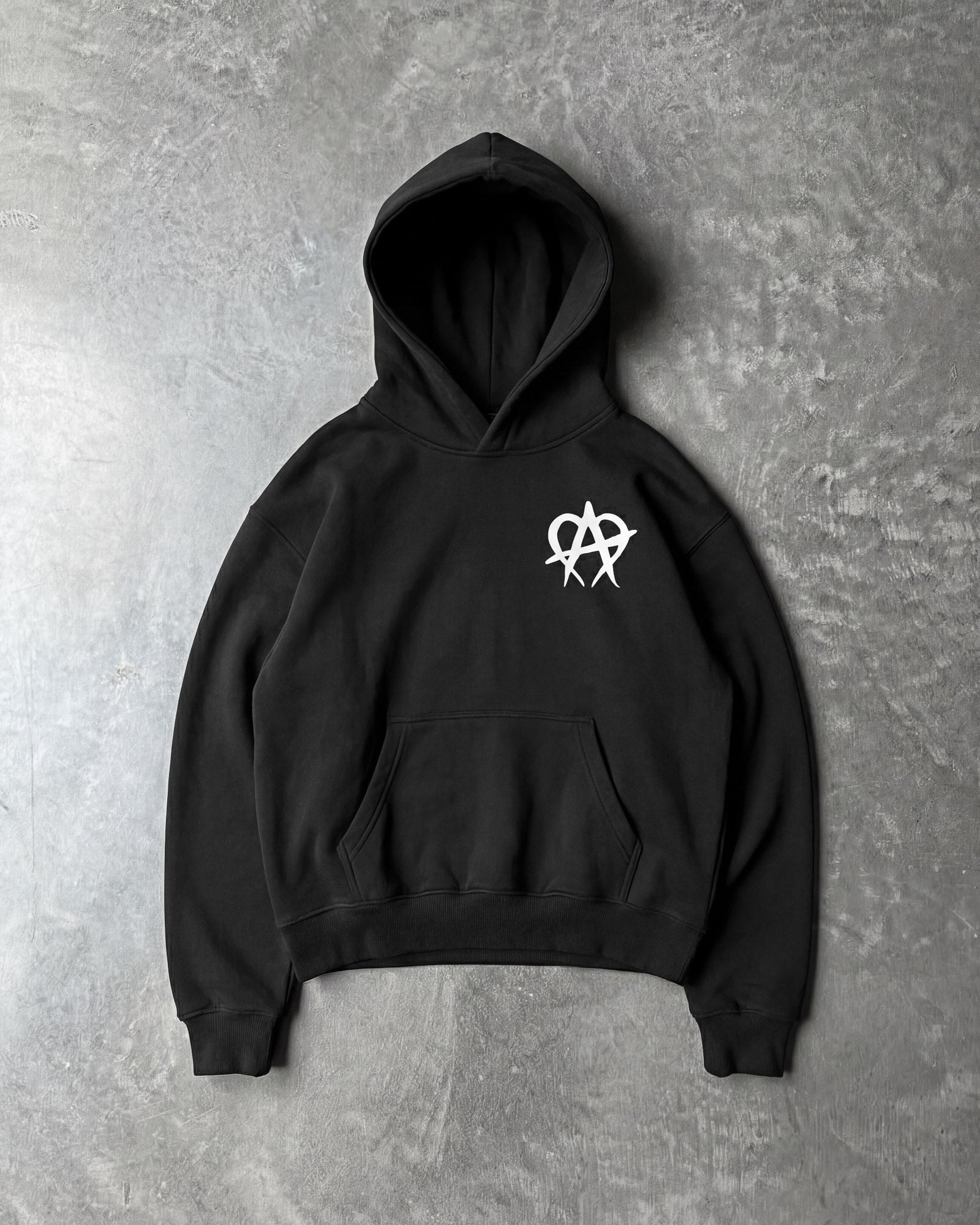 Anarchy Hoodie - Black/White – Unmanageable