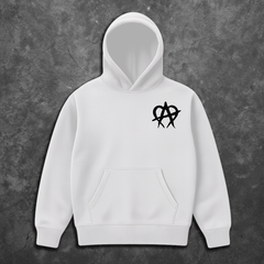 Anarchy Hoodie - White/Black