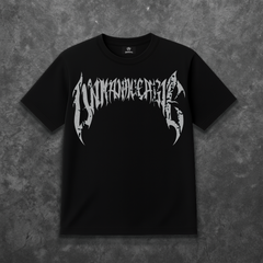 Cracked Anarchy T Shirt - Black/3M