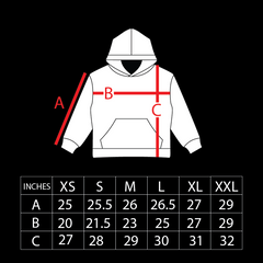 Daredevil Hoodie - Black/White