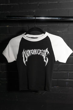 Cracked Baby T - White/Black