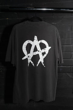 Cracked Anarchy T Shirt - Vintage/White