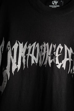 Cracked Anarchy T Shirt - Black/3M