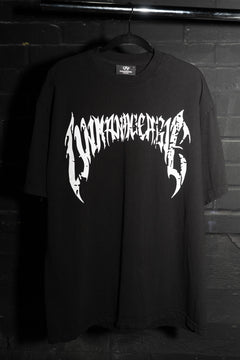 Cracked Anarchy T Shirt - Black/White