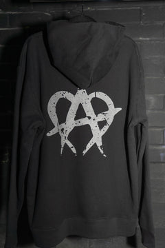 Cracked Anarchy Hoodie - Black/3M
