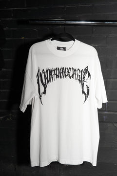 Cracked Anarchy T Shirt - White/Black