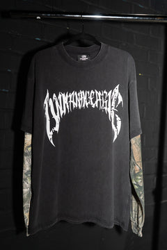 Cracked Anarchy Long sleeve - Black/Camo