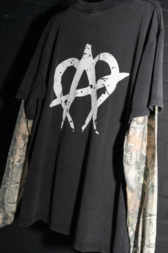 Cracked Anarchy Long sleeve - Black/Camo