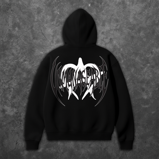 Daredevil Hoodie - Black/White