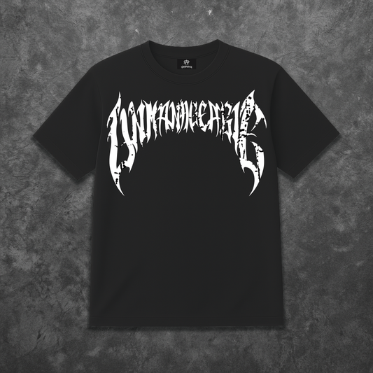 Cracked Anarchy T Shirt - Vintage/White