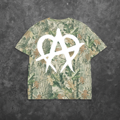 Anarchy T Shirt - Camo/White