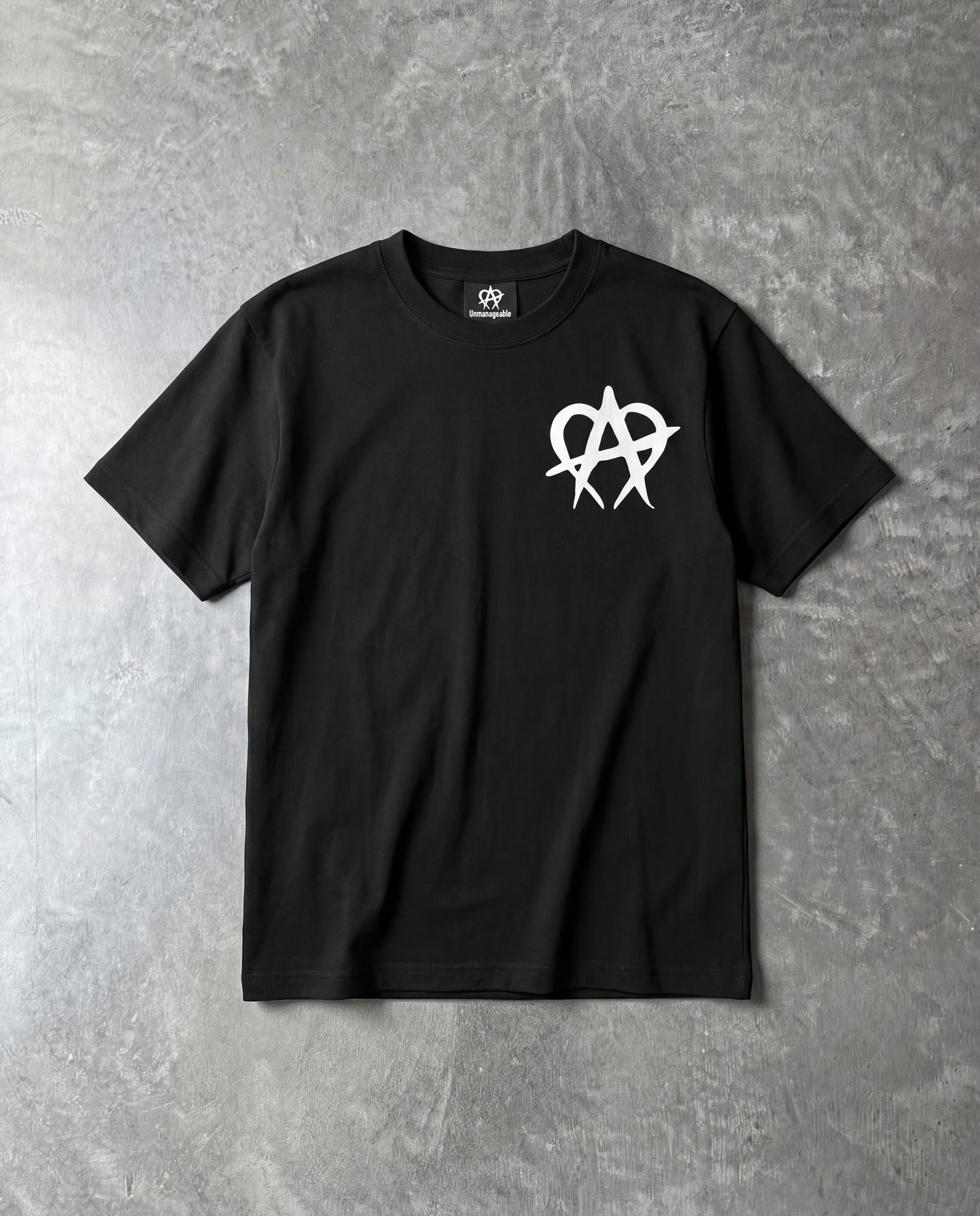 Anarchy T Shirt - Black/White