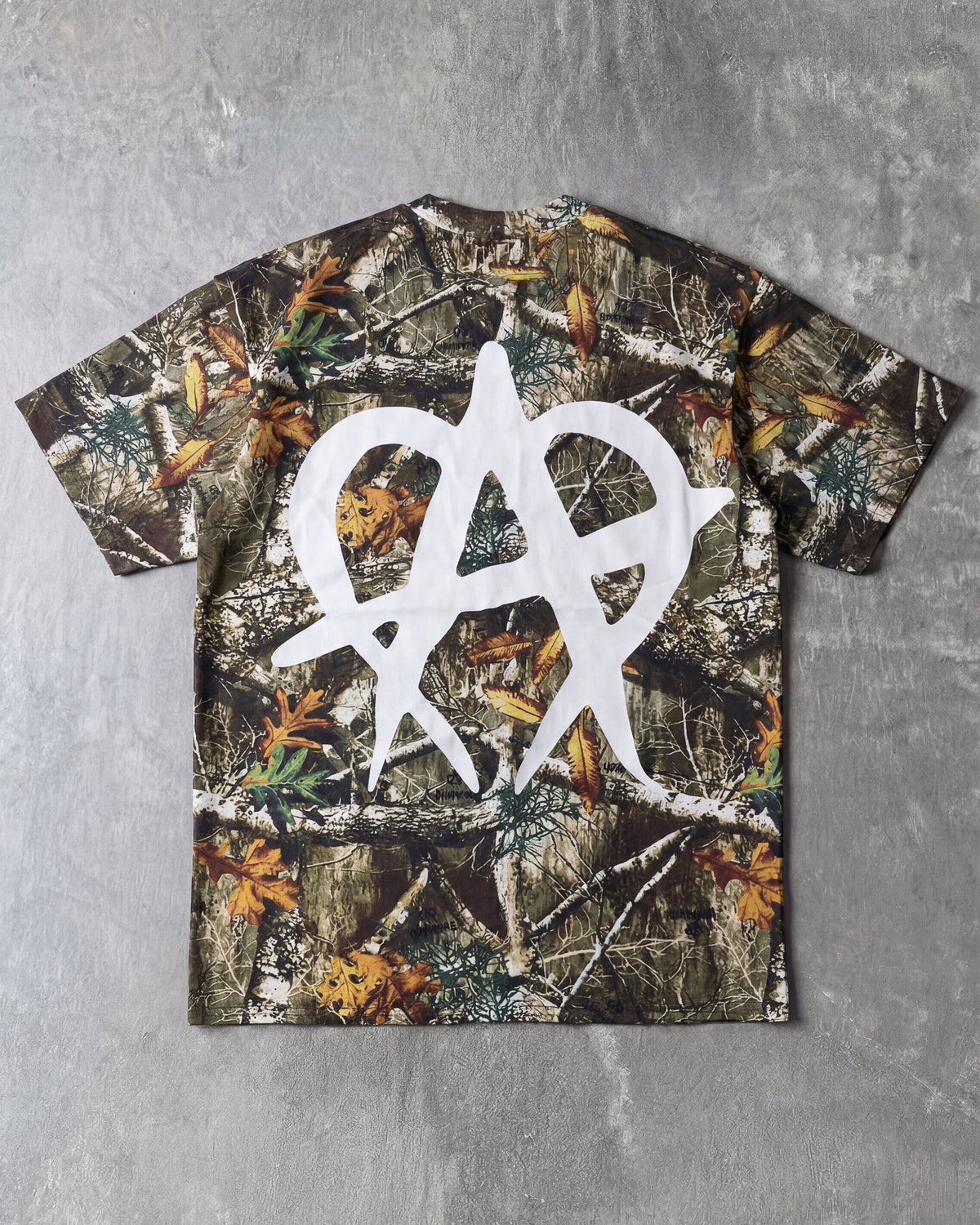 Unmanageable T Shirt - Camo/White